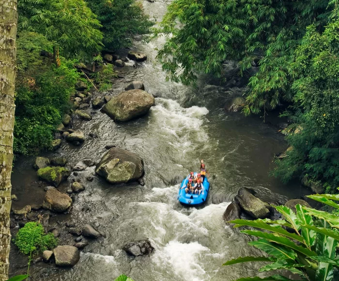 Bali River Rafting and Tanah Lot Sunset Tour