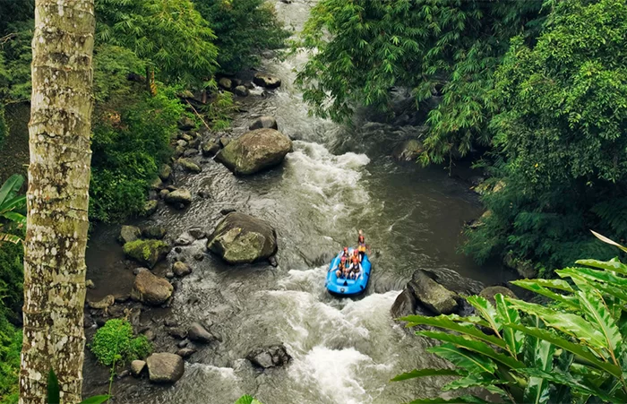 rafting bali